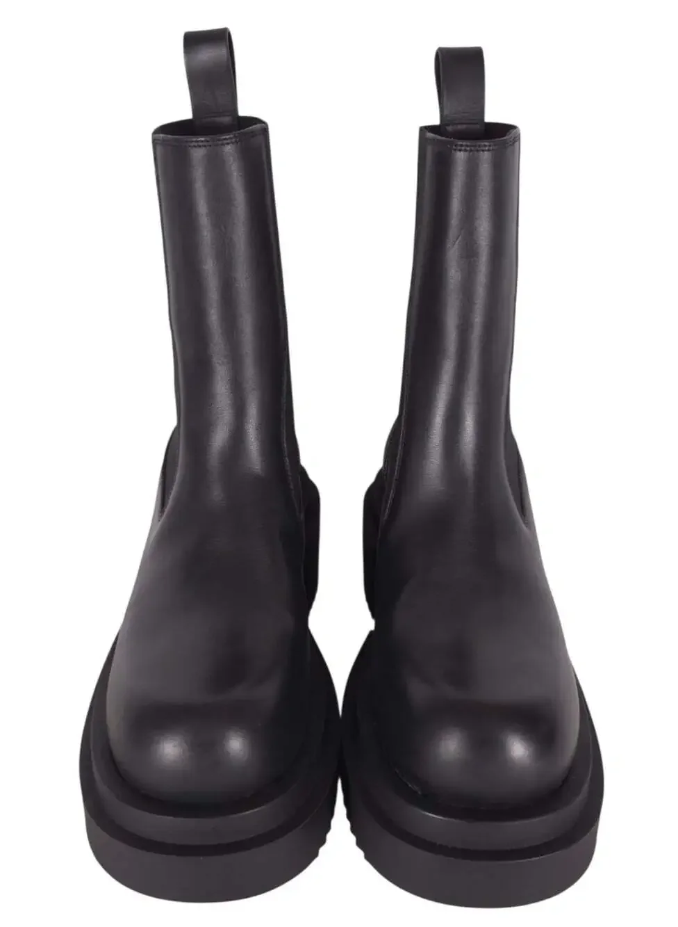 Rick Owens Beatle Bogun Boots US 7.5 EU 37.5 Womens Black Calf Leather $1860
